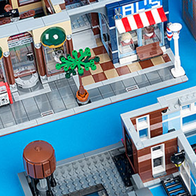 Конструктор LEGO icons 2001-5000pcs 10246 (разноцветный) — фото 4