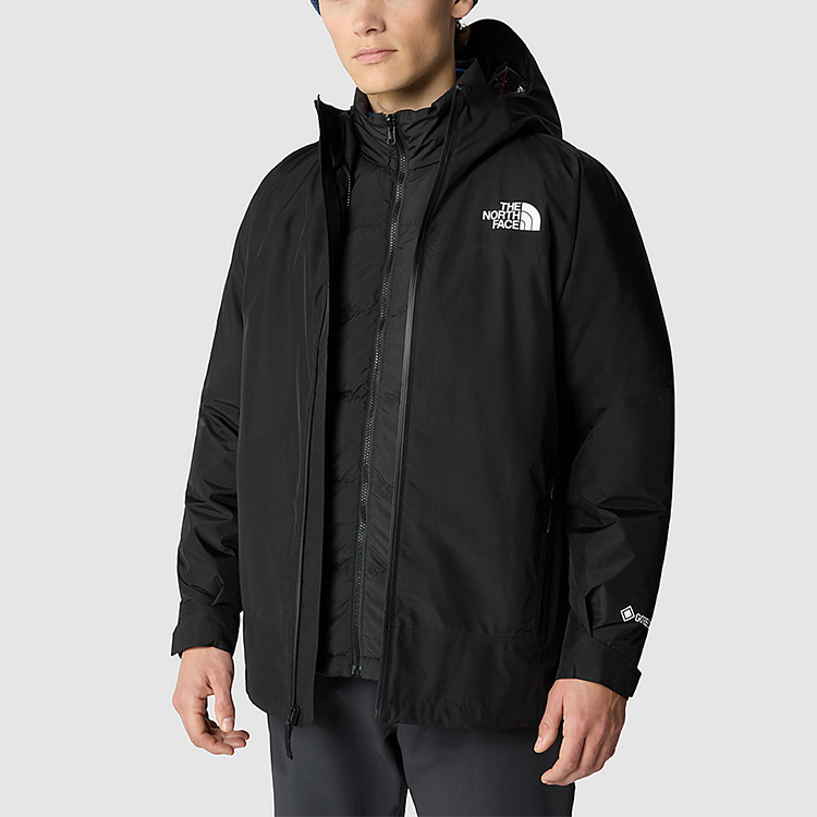 Мужская куртка The North Face Mountain Light Triclimate (черный) — фото 6