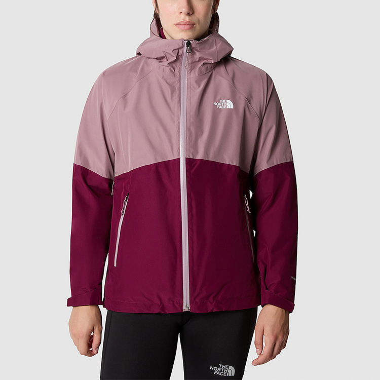 Женская куртка The North Face DIABLO (бордовая) — фото 4