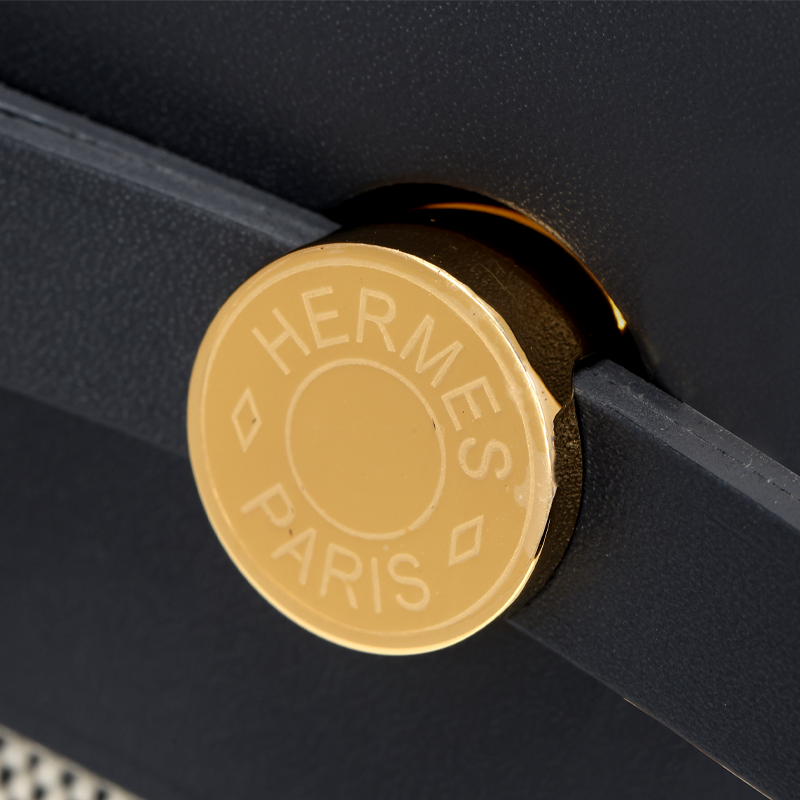 Сумка Hermes Herbag Zip 20 VikingHunter 20 (серо-бежевая) — фото 5
