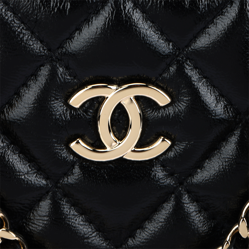 Женская сумка Chanel 24B (черная) — фото 5