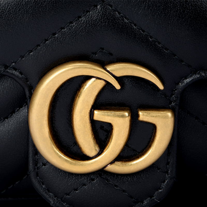 Женская сумка Gucci (черная) — фото 5