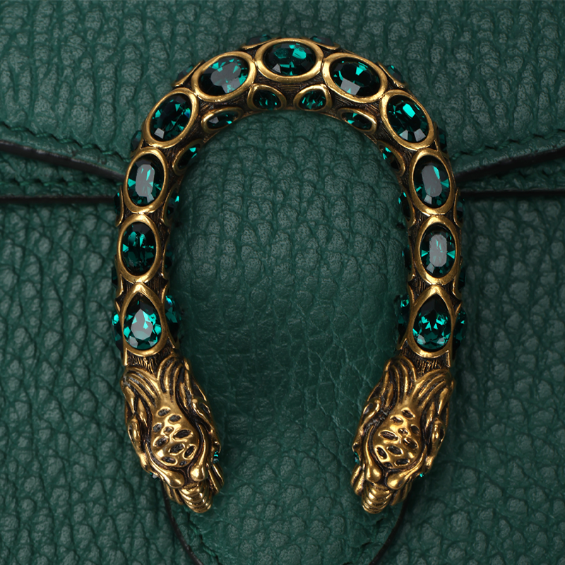 Женская сумка Gucci Dionysus (зеленые) — фото 5