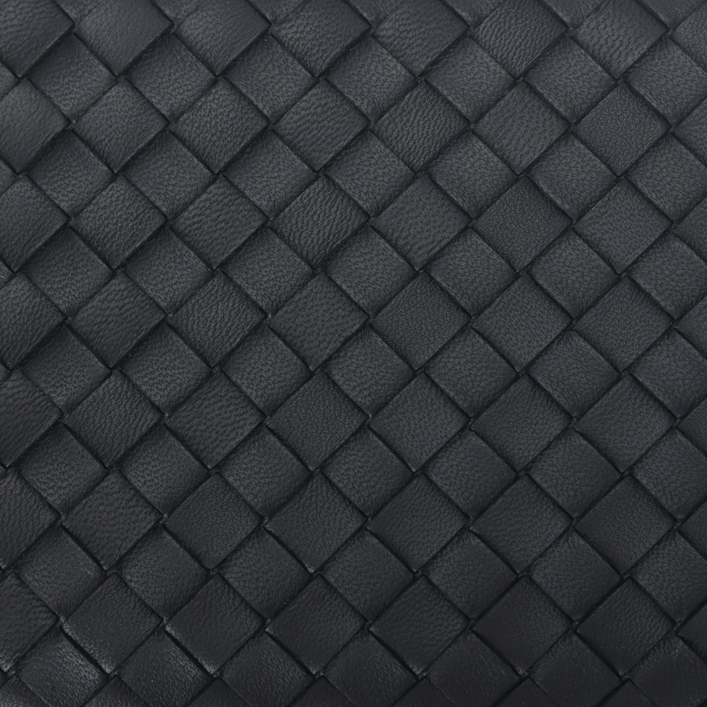 Кошелек Bottega Veneta Intrecciato (черный) — фото 9