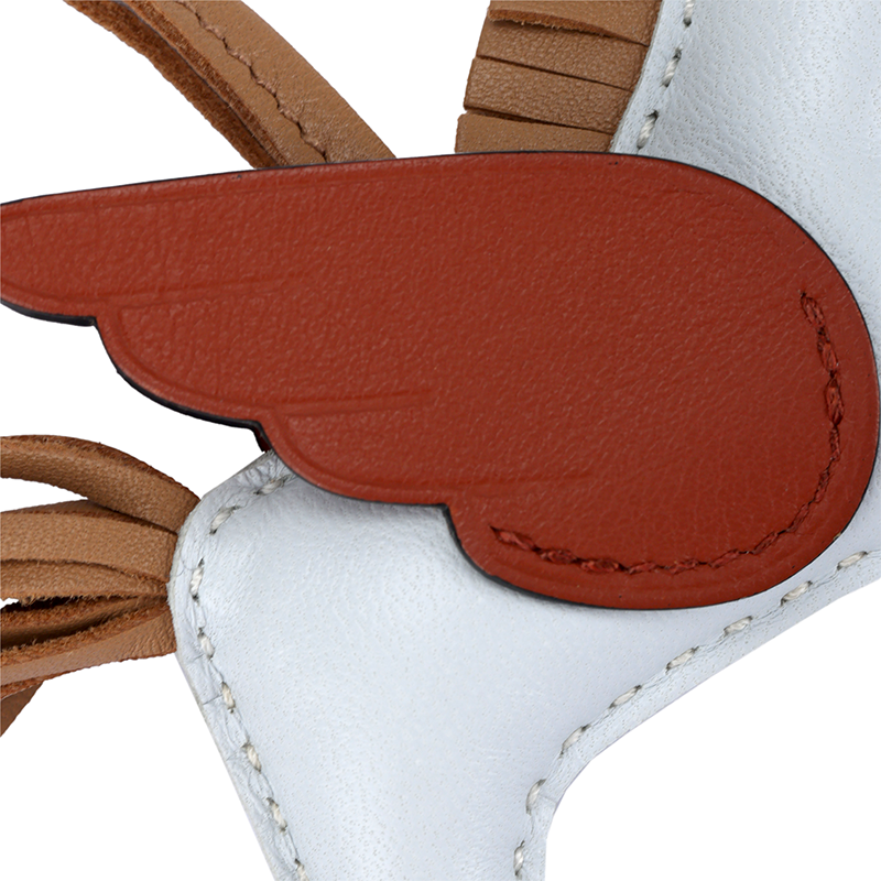 Брелок Hermes Rodeo (белый) — фото 4