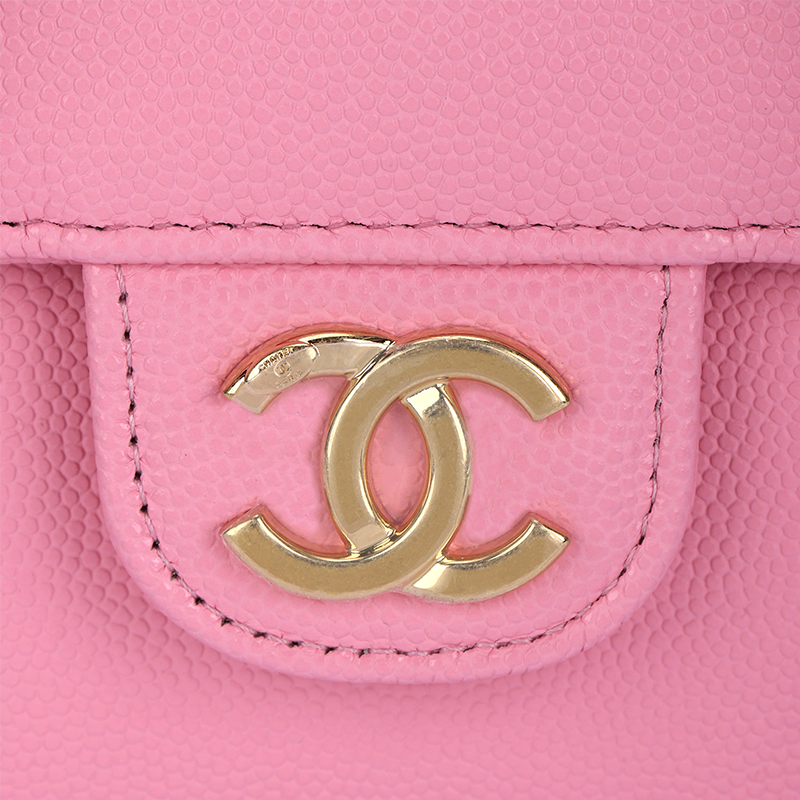 Женская сумка Chanel 26S PREPPY (розовая) — фото 5