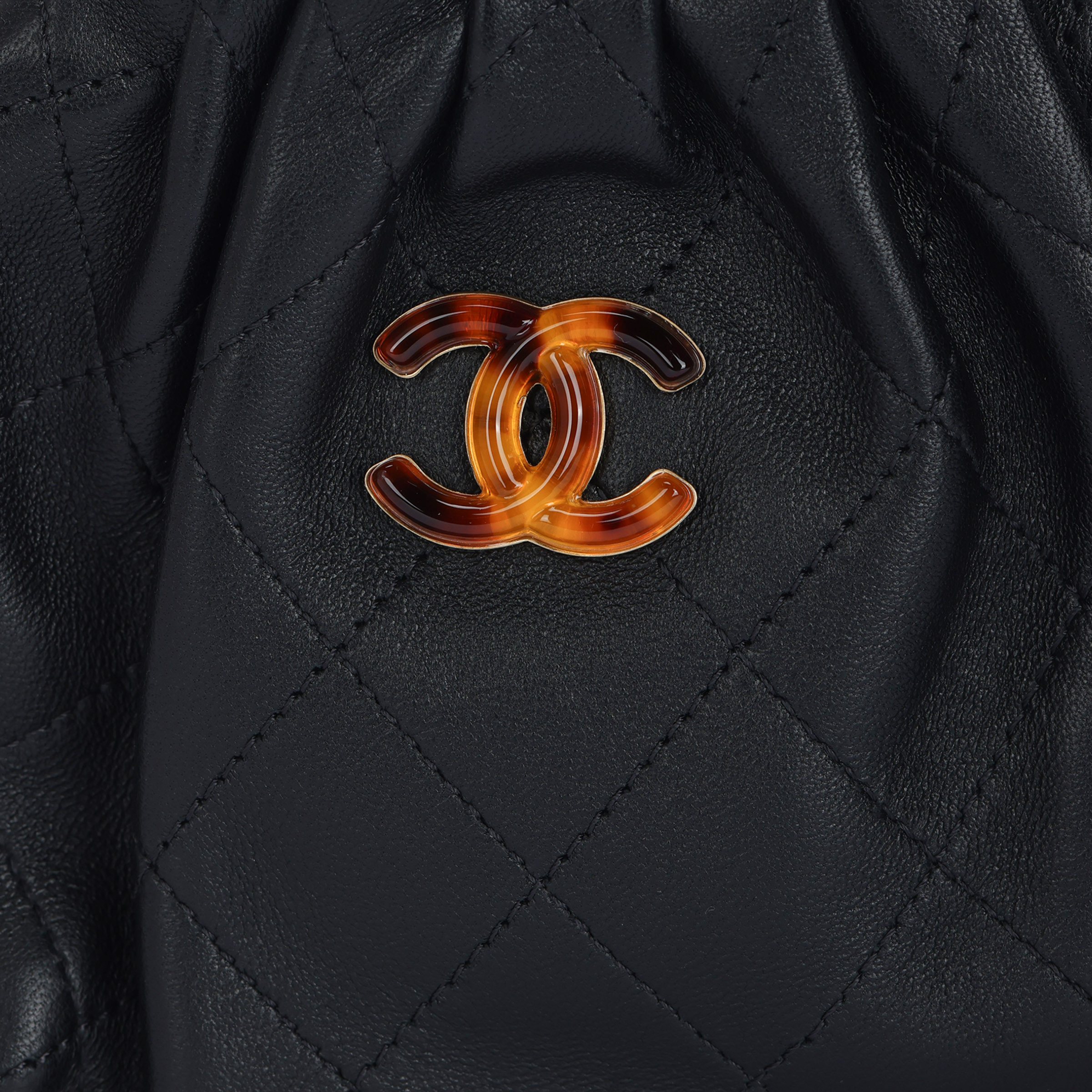 Женская сумка Chanel 26C C Logo (черная) — фото 5