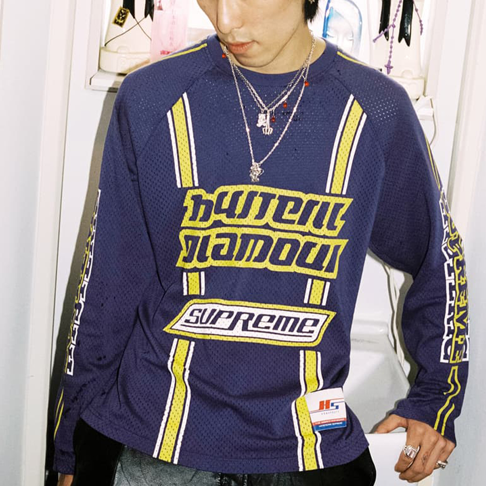 トップス Supreme HYSTERIC GLAMOUR Mesh L/S Top Supreme®/HYSTERIC