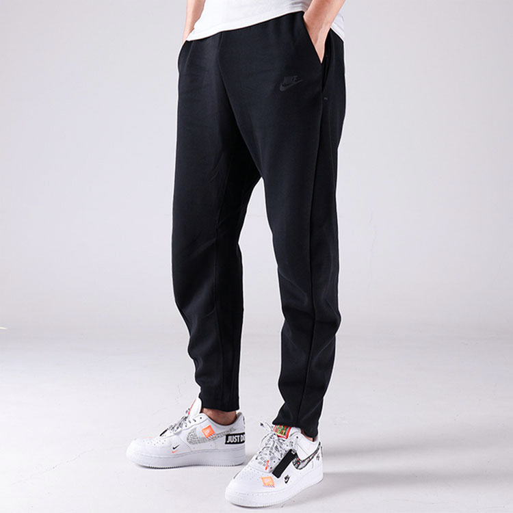Мужские штаны Nike SPORTSWEAR TECH FLEECE (черные) — фото 3