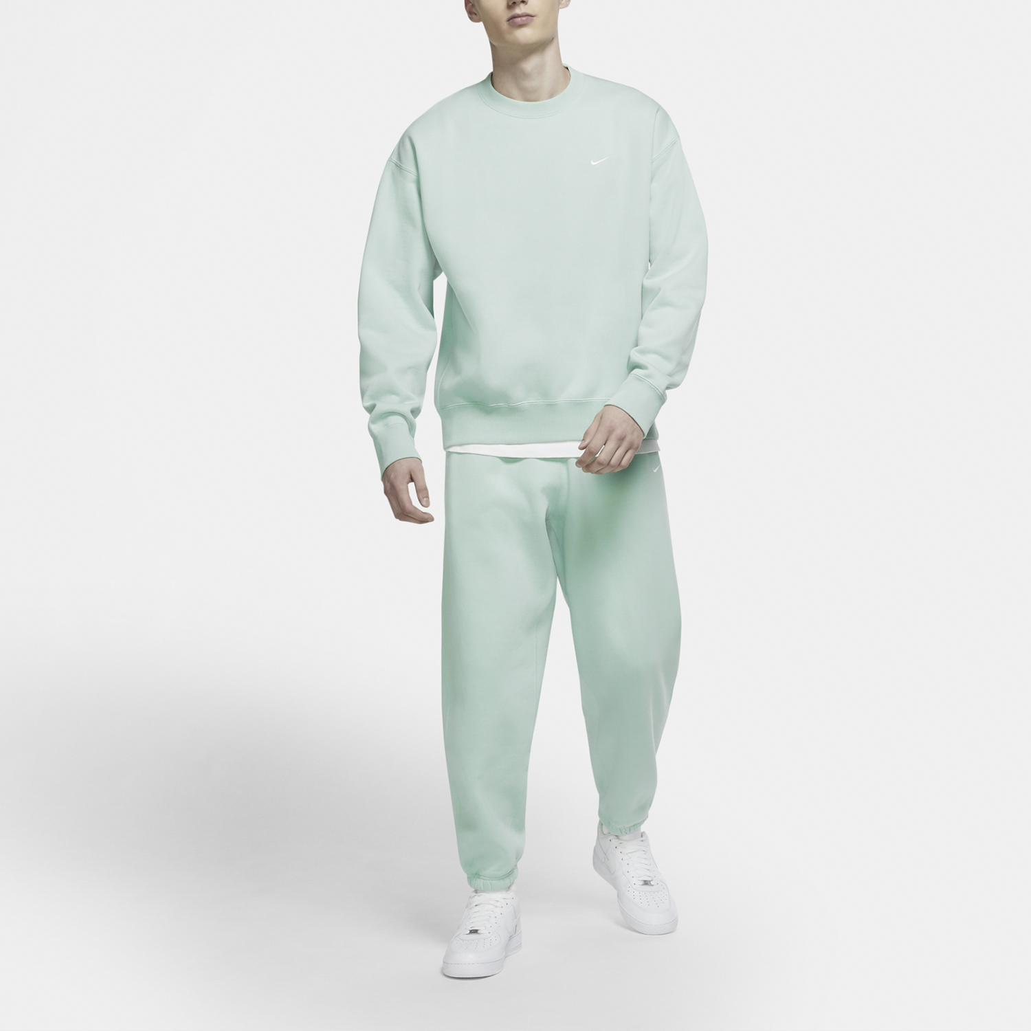 Мужские штаны Nike Lab с эффектом варки (зеленые) — фото 3