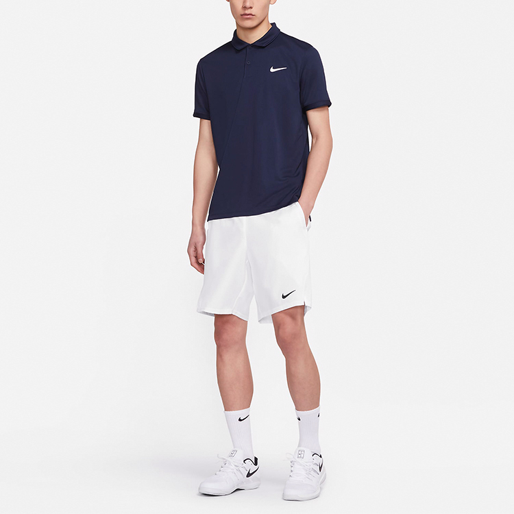 Мужские шлепанцы Nike Court Dri-FIT Victory (белые) — фото 3