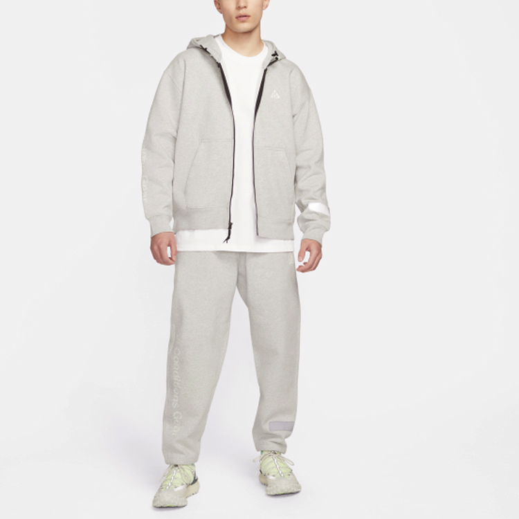 Nike Sports Pants Unisex Gray Moderate