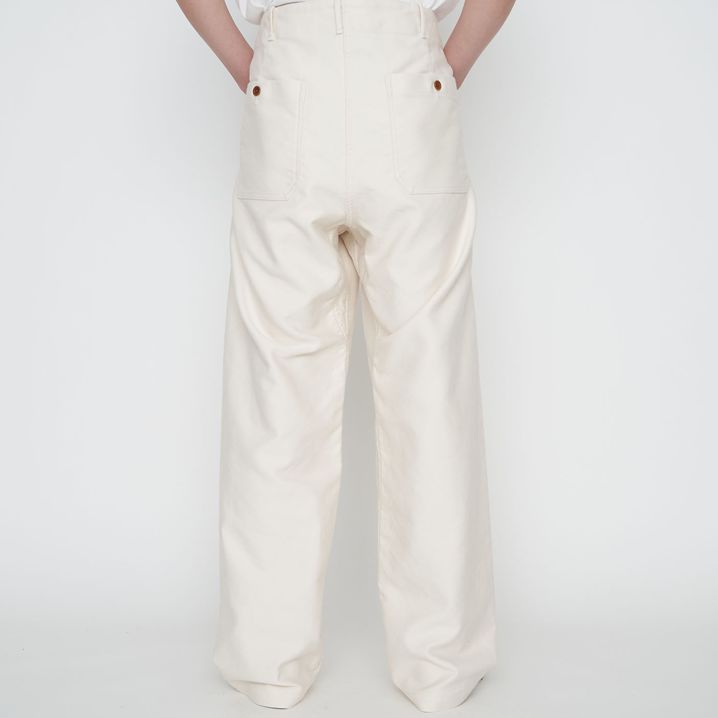 Штаны nanamica Dock Pants (оливково-зеленые) — Темно-синий (Dark Blue) — фото 5