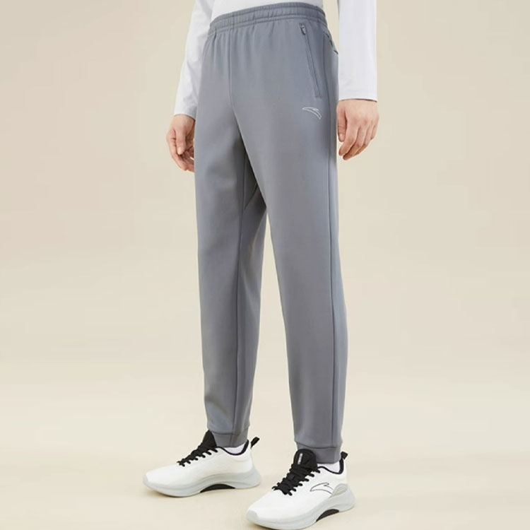 Anta Running Collection Running Pants Men’s Smoke Coal Gray