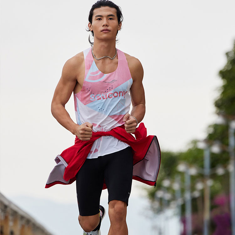 Saucony Running Tank Top Unisex Four Fruit Soup