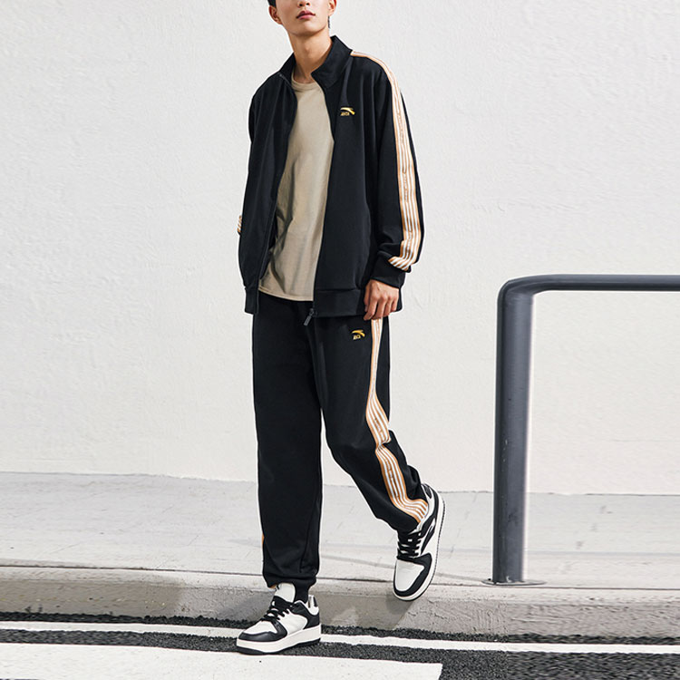 Anta Life Collection Sports Suit Unisex Basic Black/Gold