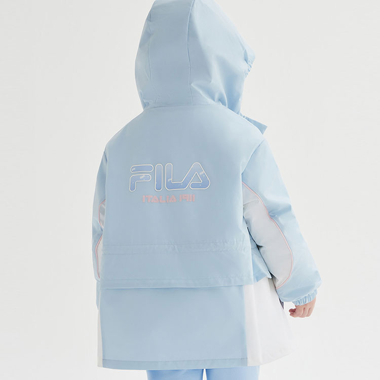 Детская куртка Fila (голубая) — фото 5