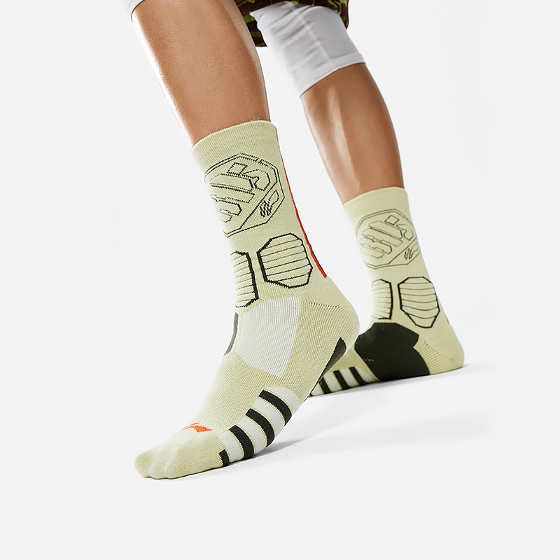 Li Ning Basketball Socks Unisex 1 Pack Jade Porcelain Green