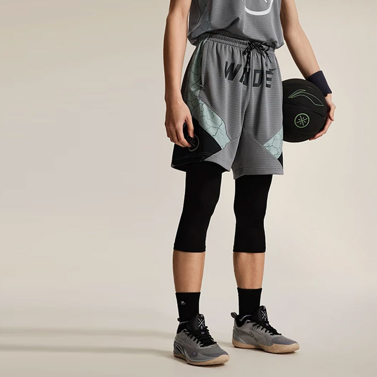 Li Ning Sports Shorts Men’s Shadow Gray