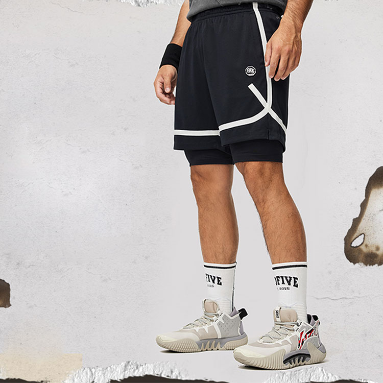 Li Ning Badfive Sports Shorts Men’s Black