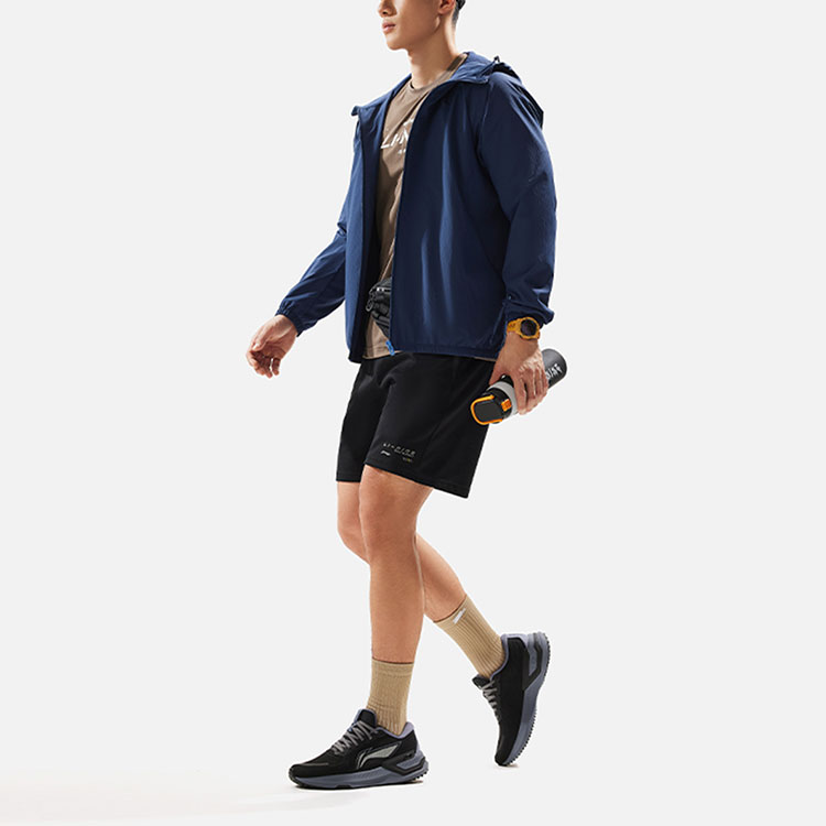 Li Ning Fitness Series Sports Shorts Men’s Black