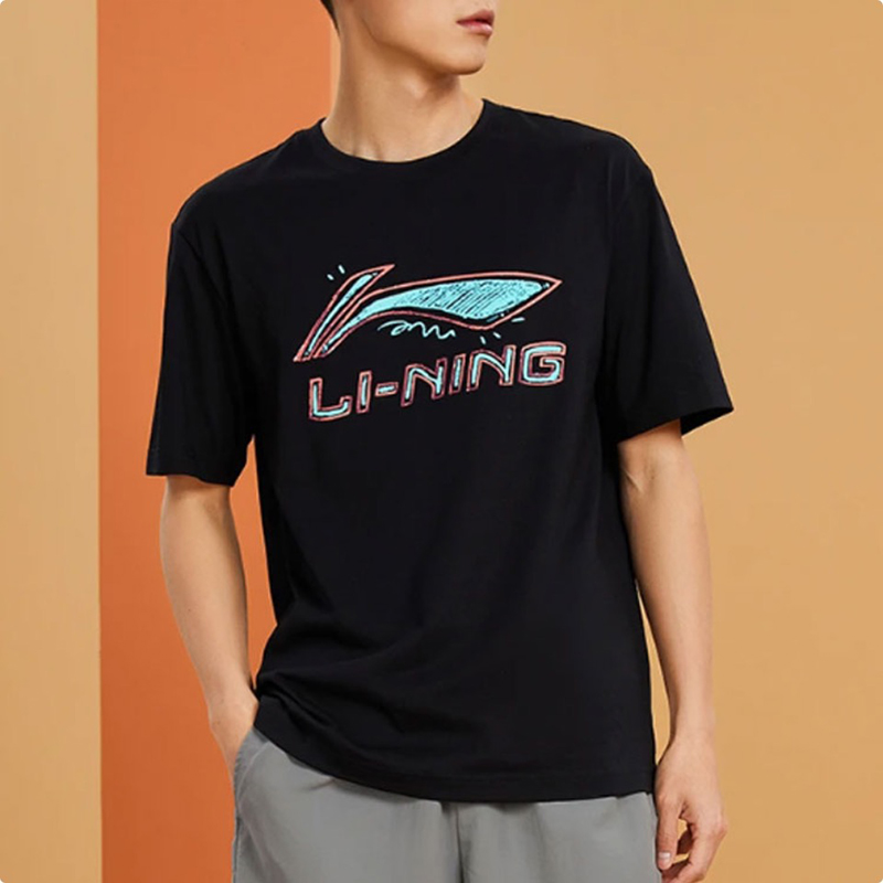 Li Ning Sports Fashion Collection Casual Sportswear Men’s Black