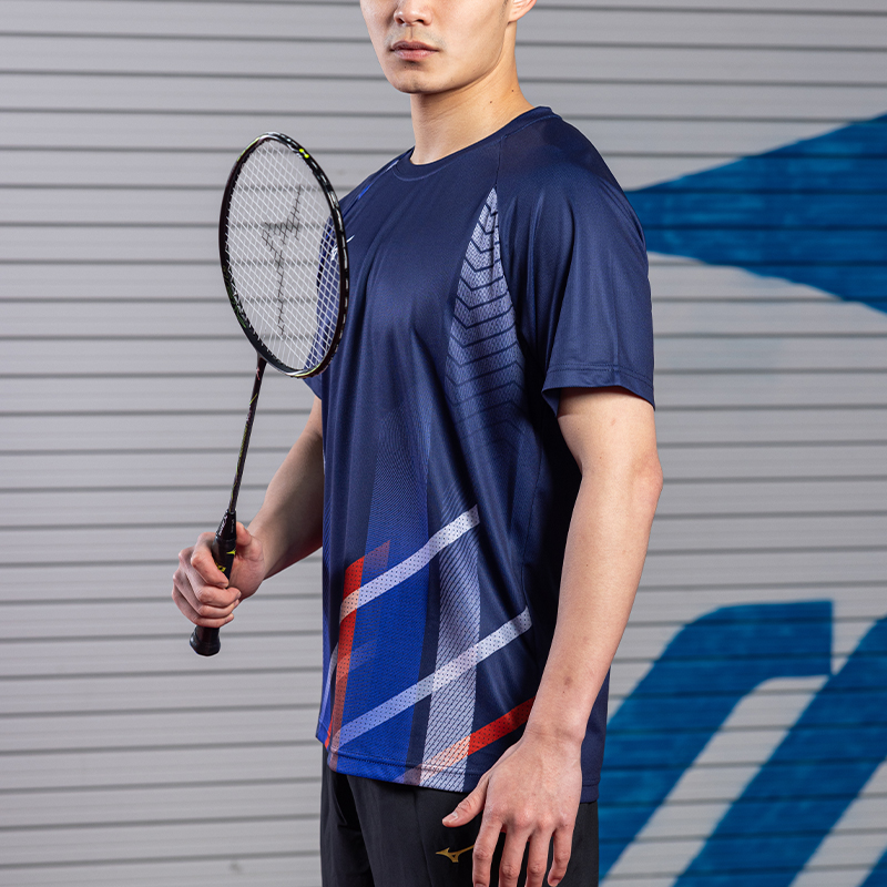 Mizuno Badminton Jersey Unisex Dark Blue