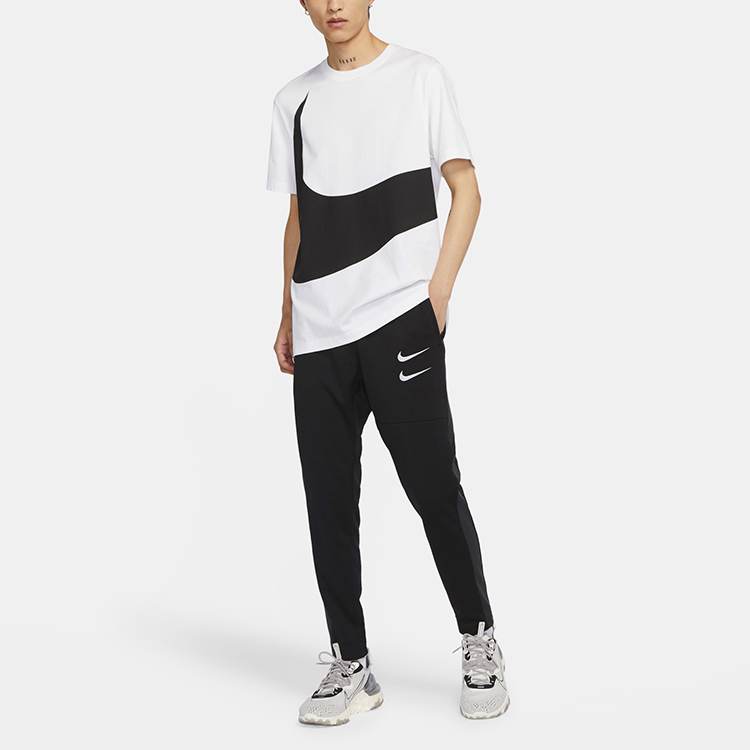 Мужские штаны Nike Sportswear Swoosh (черный) — фото 3