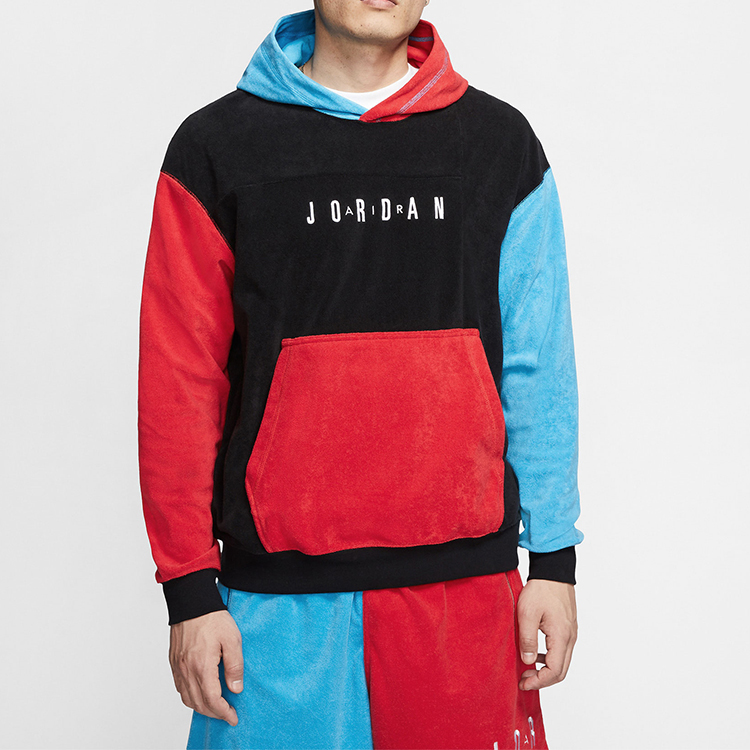 Мужское худи Jordan Vintage Collage (разноцветное) — фото 4