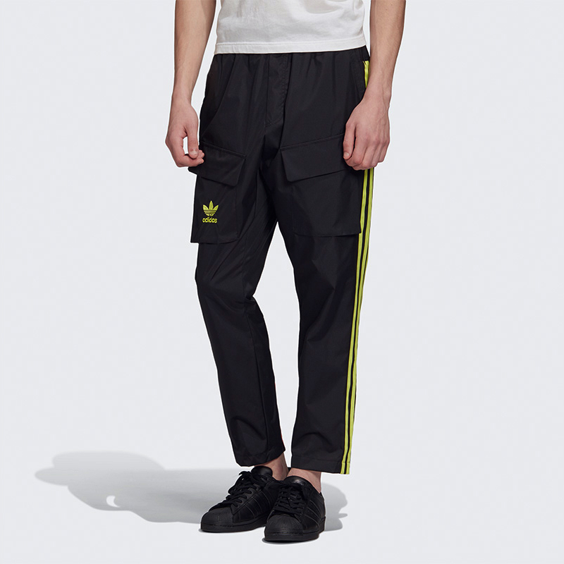 Мужские штаны adidas originals Woven Pants (черные) — фото 4
