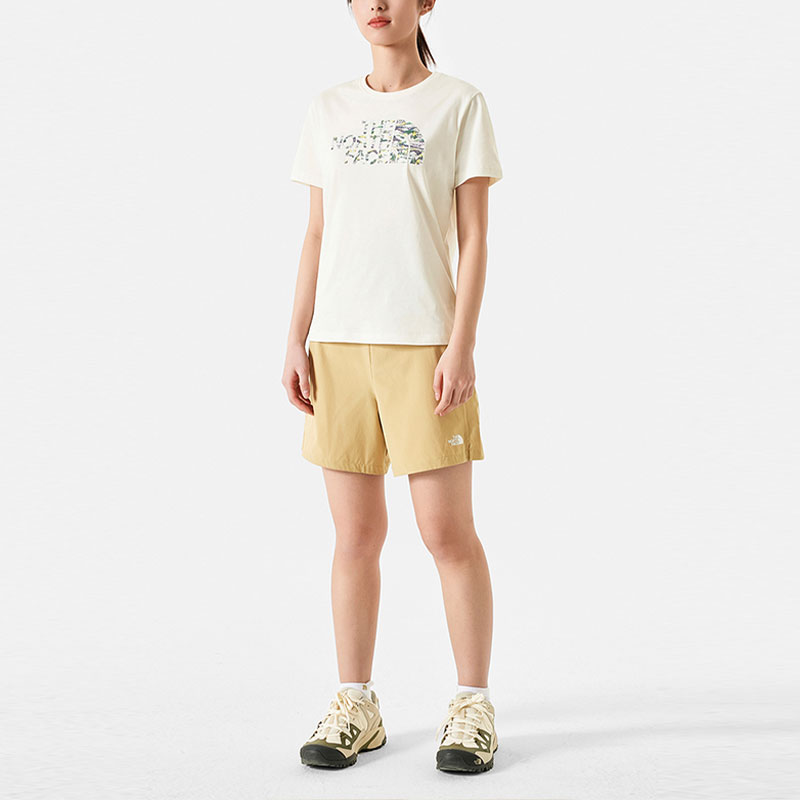 THE NORTH FACE SS24 Quick Dry T Shirts Women’s Ecru