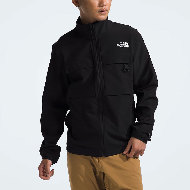 Мужская куртка The North Face Men's Willow Stretch Jacket (черная) — фото 2