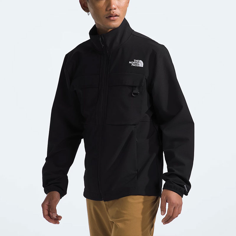 Мужская куртка The North Face Men's Willow Stretch Jacket (черная) — фото 4