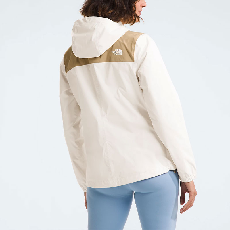 Женская куртка The North Face Antora Women's Antora Jacket (хаки с белым) — фото 4