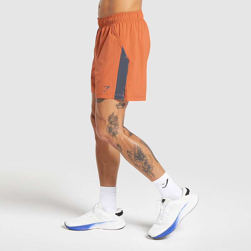 GYMSHARK SPORT 7′ SHORTS Sports Shorts Men’s Orange