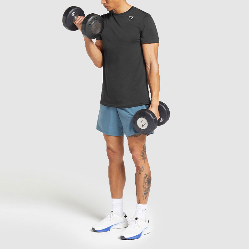 GYMSHARK SPORT 7′ SHORTS Sports Shorts Men’s Blue