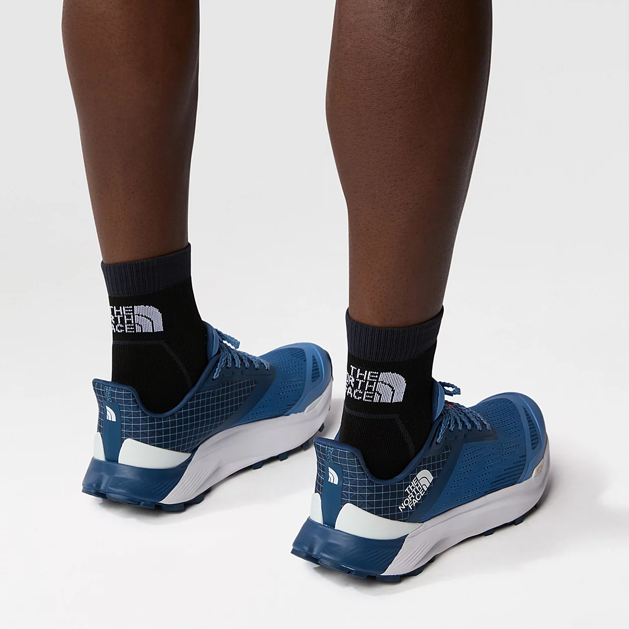 THE NORTH FACE TRAIL RUN 1/4 SOCKS Ankle Socks Unisex 1 Pack Black