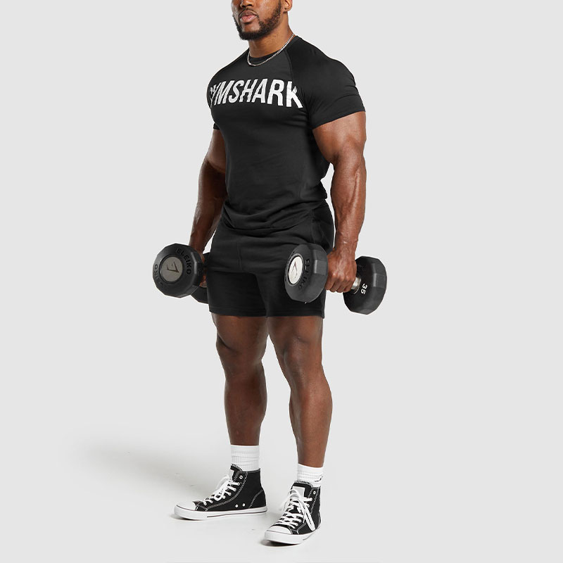 GYMSHARK Workout Clothing Men’s Black