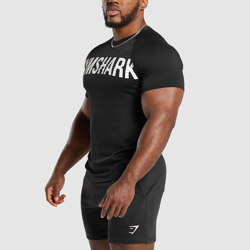 GYMSHARK Workout Clothing Men’s Black