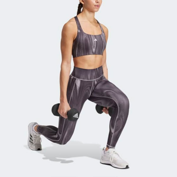 Adidas POWERIMPACT TRAINING Sports Underwear Women’s Honor Gray