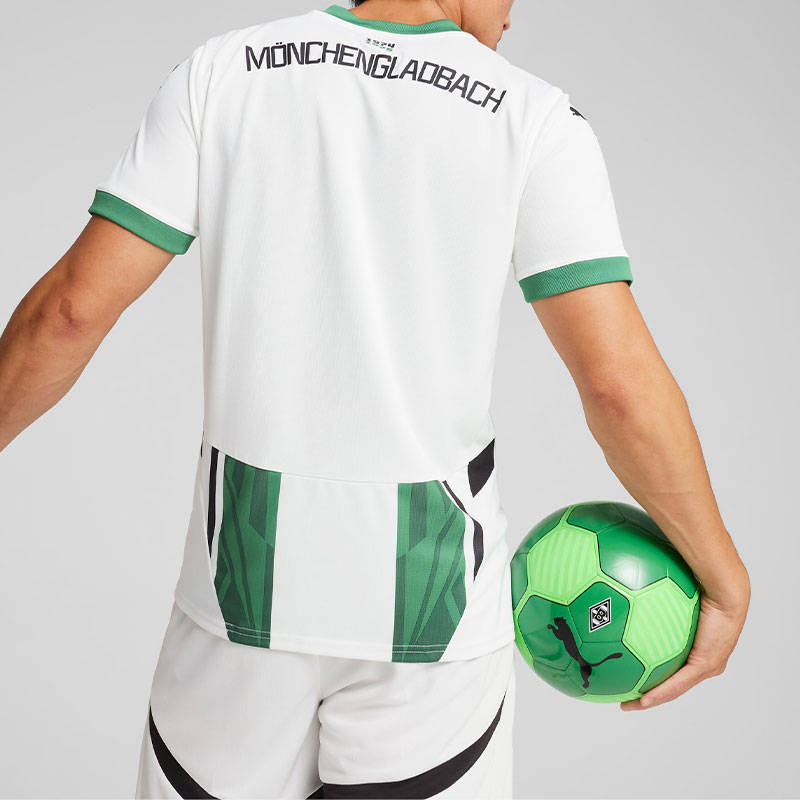 PUMA SS24 Soccer Jersey Men’s White Green