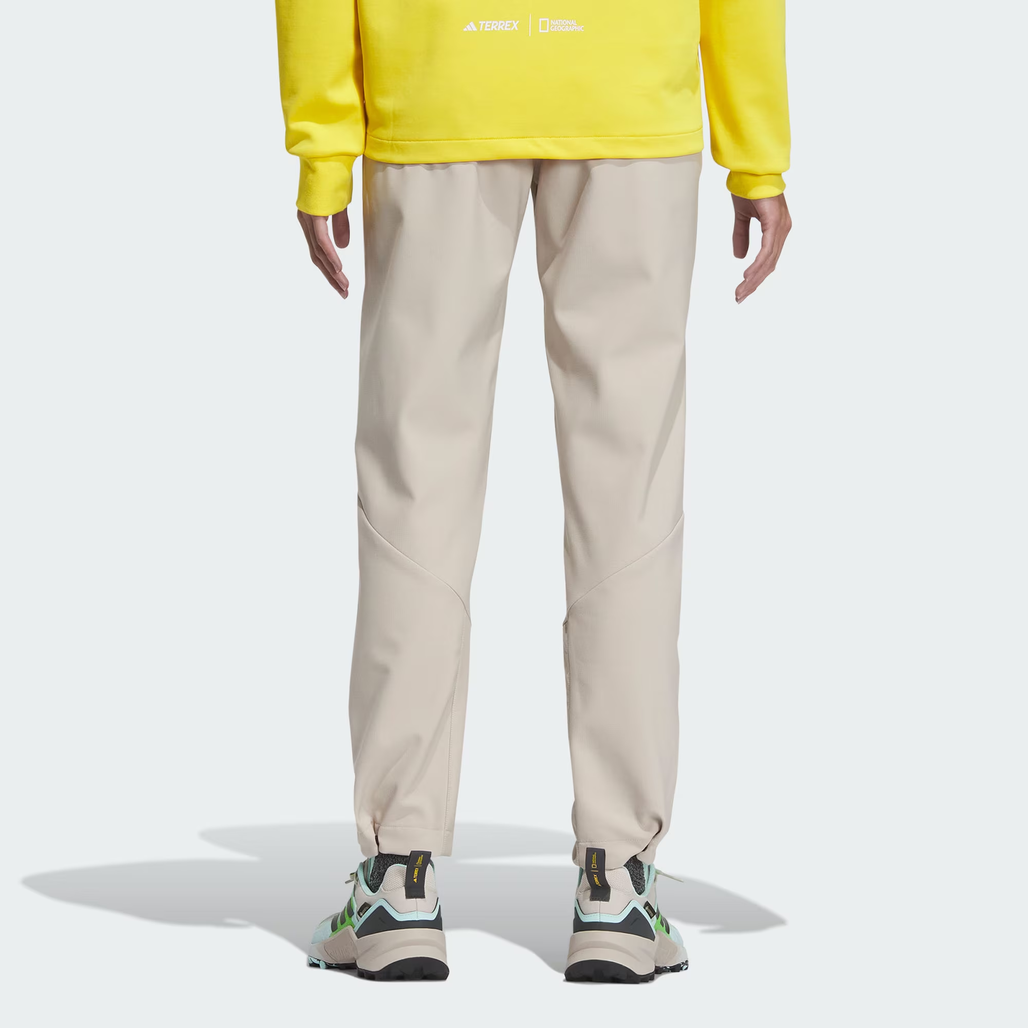 Adidas National Geographic Co Branded Section Sports Pants Women’s Light Umber Moderate