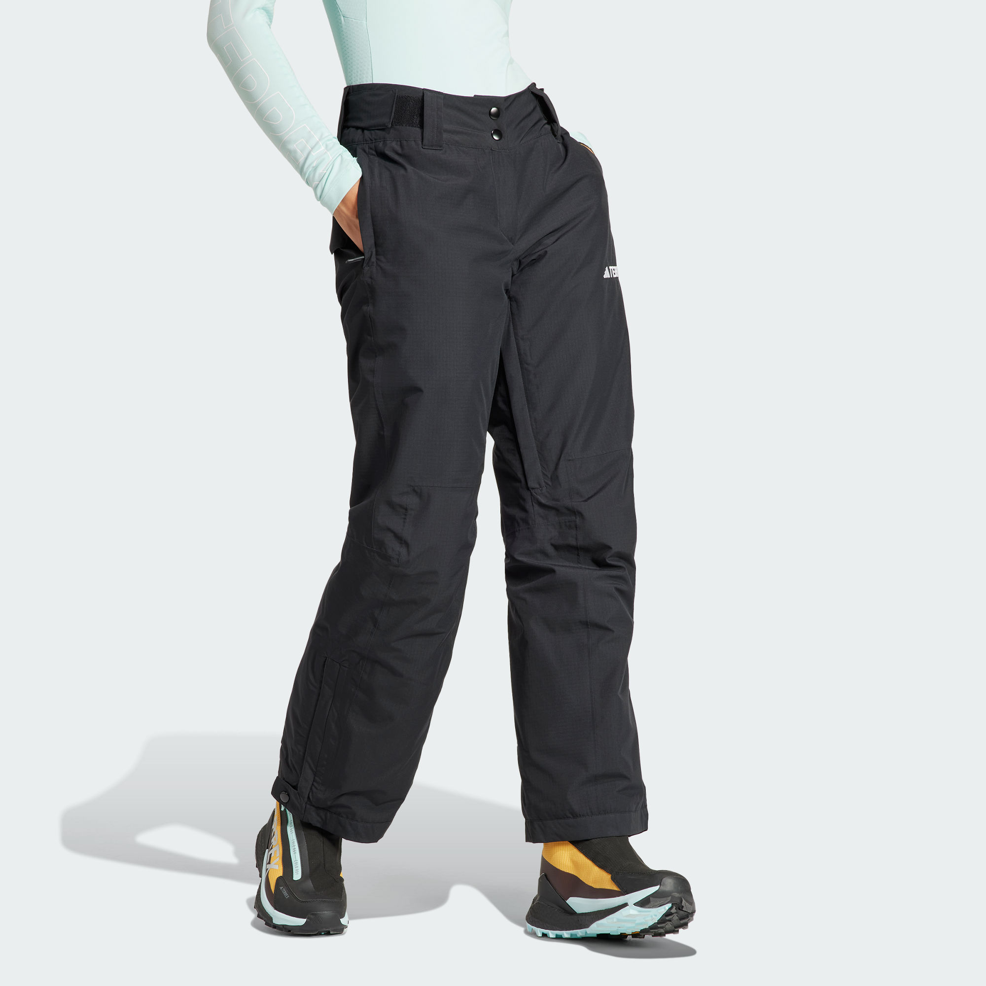 Adidas Ski Pants Women’s Black Straight Fit