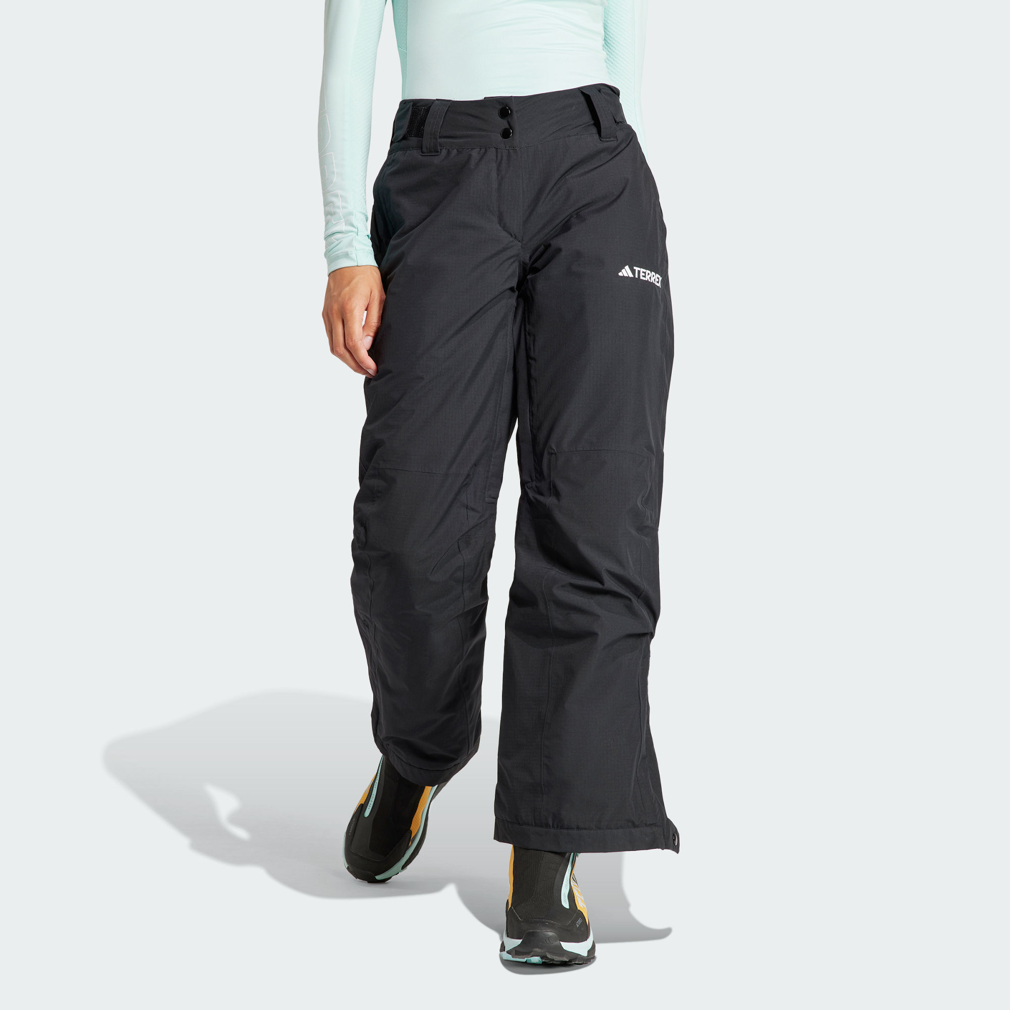 Adidas Ski Pants Women’s Black Straight Fit