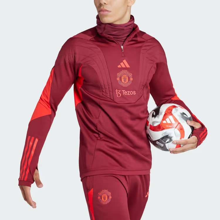 Adidas Manchester United Soccer Jerseys Men’s Red Moderate Straight Fit