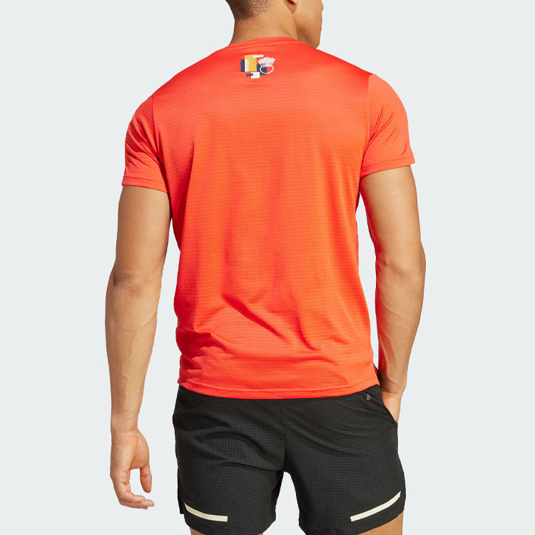 Adidas Running T Shirt Men’s Light Red