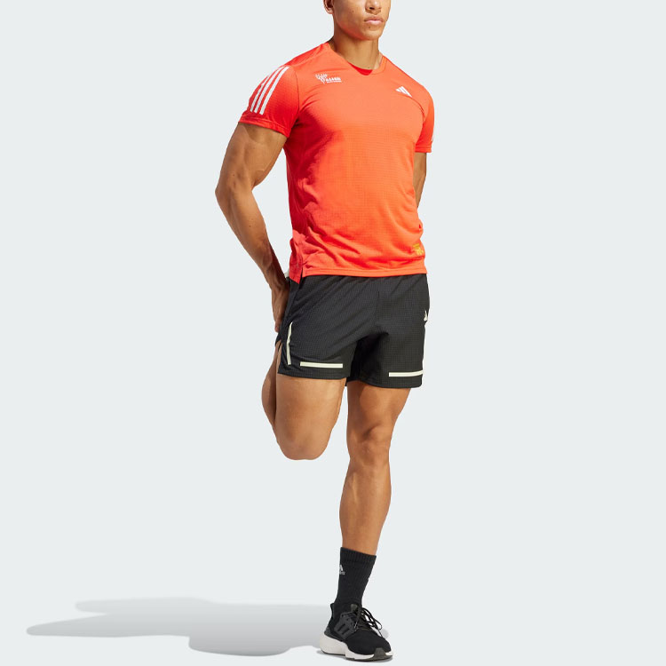 Adidas Running T Shirt Men’s Light Red