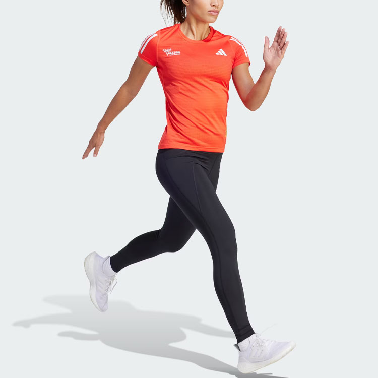 Adidas Running T Shirt Women’s Light Red
