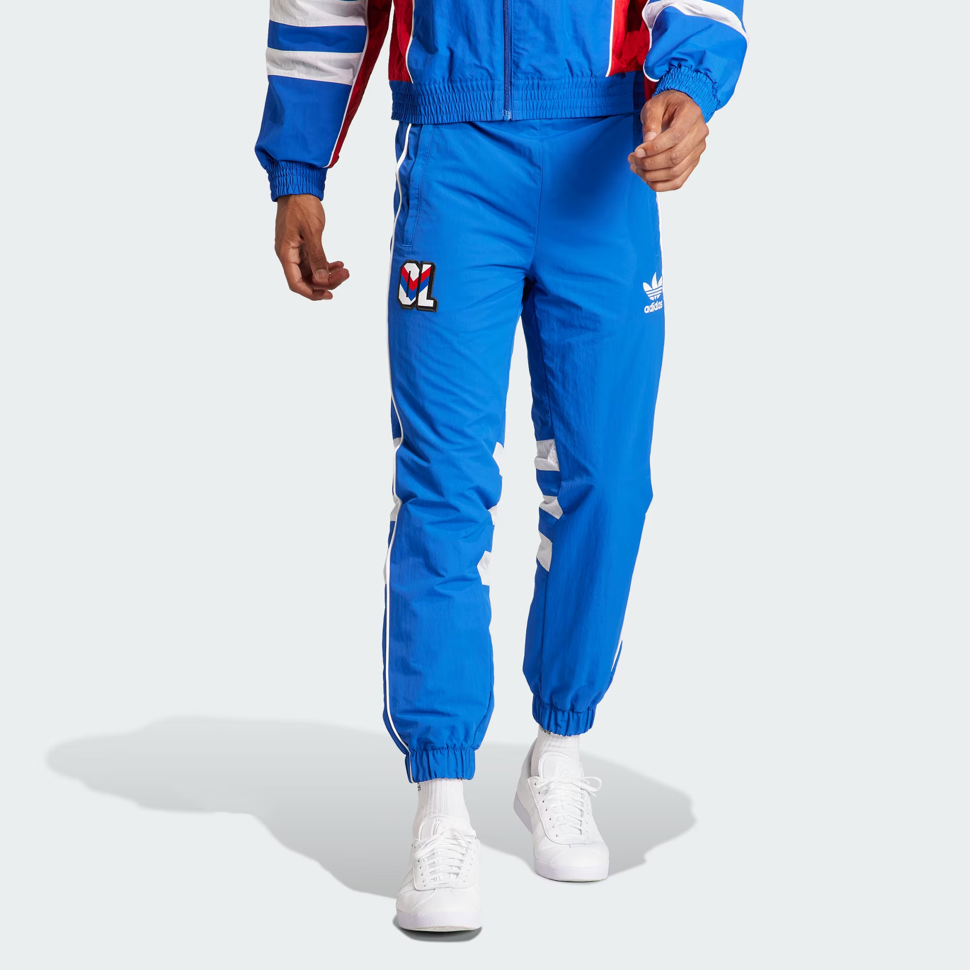 Adidas Olympique Lyonnais Sports Pants Men’s Collegiate Blue Moderate