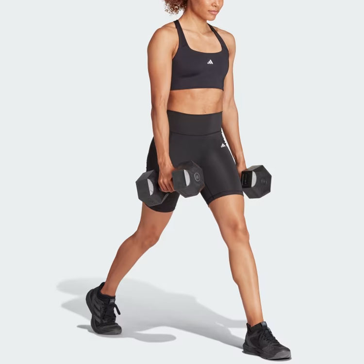 Adidas Free Shipping With AdiClub Optime 7 Inch Leggings